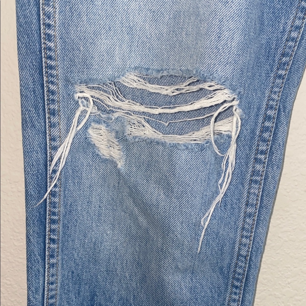 🎱Slvrlake Women's Virginia Distressed High-Rise Slim-Leg Jeans! - Picture 12 of 16